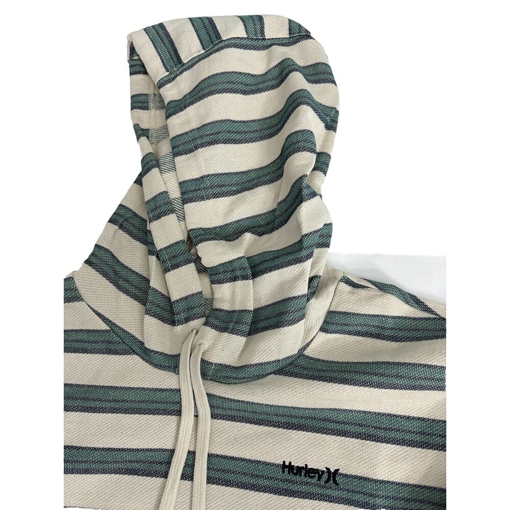 Hurley Men's Striped Modern Surf Hooded Poncho Size XXL New - Picture 3 of 16